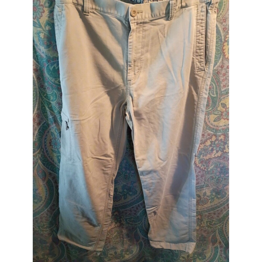 Dockers D3 Classic Cargo Pants Mens Size 36x34 Beige Straight Utility Mid Rise